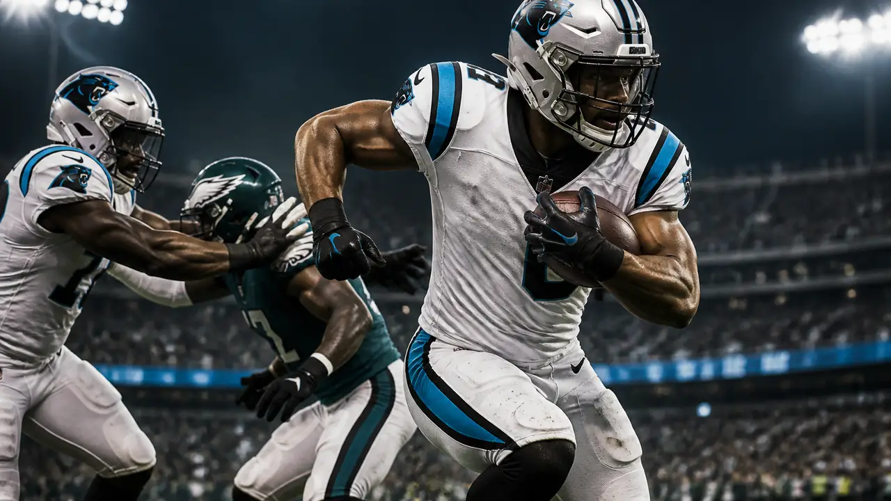 Panthers top Eagles as Nabers and Hubbard lead Week 6's early games cover