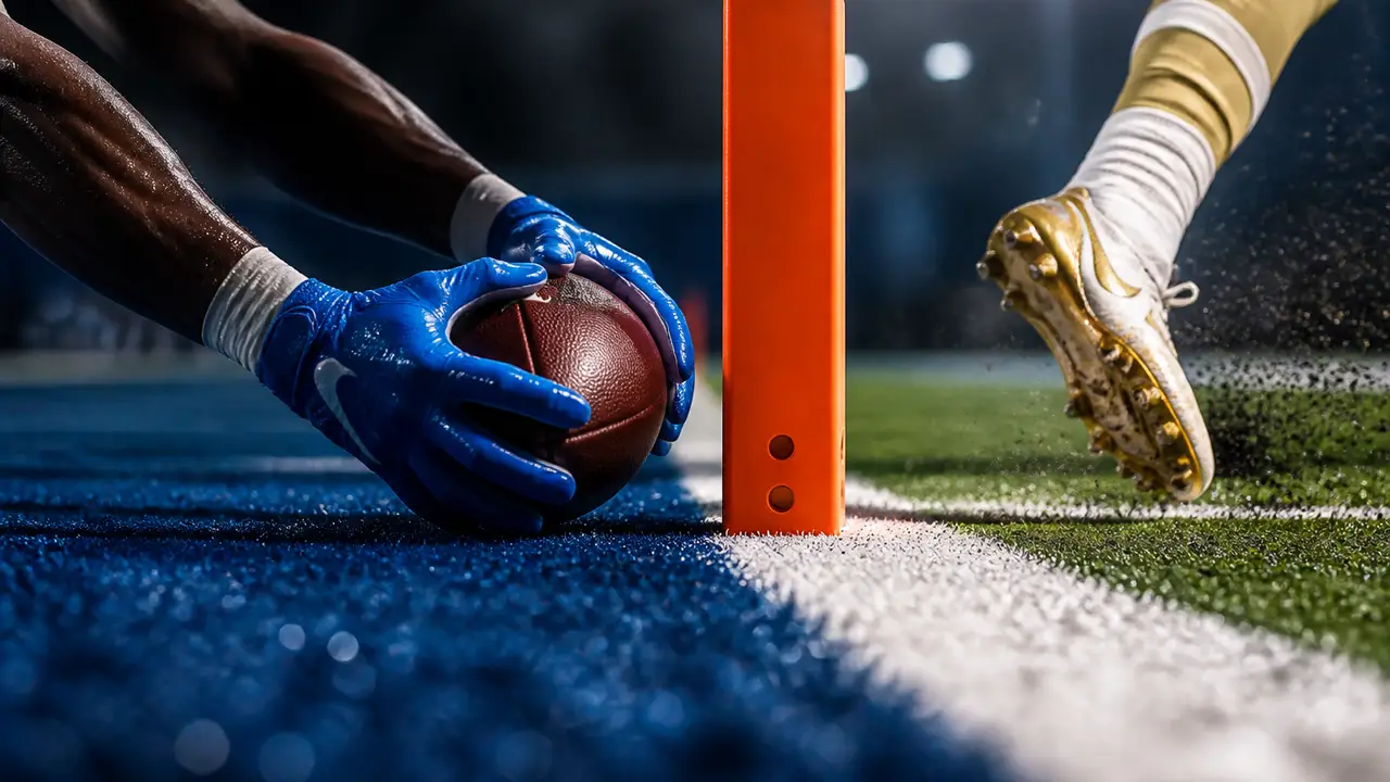St. Brown scores in overtime, Lions stop Saints conversion to escape 31–30 cover